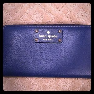 Kate Spade Blue Wallet
